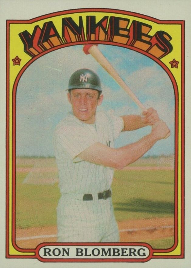 1972 Topps Ron Blomberg #203 Baseball Card