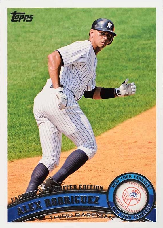 2011 Topps Alex Rodriguez #50 Baseball Card