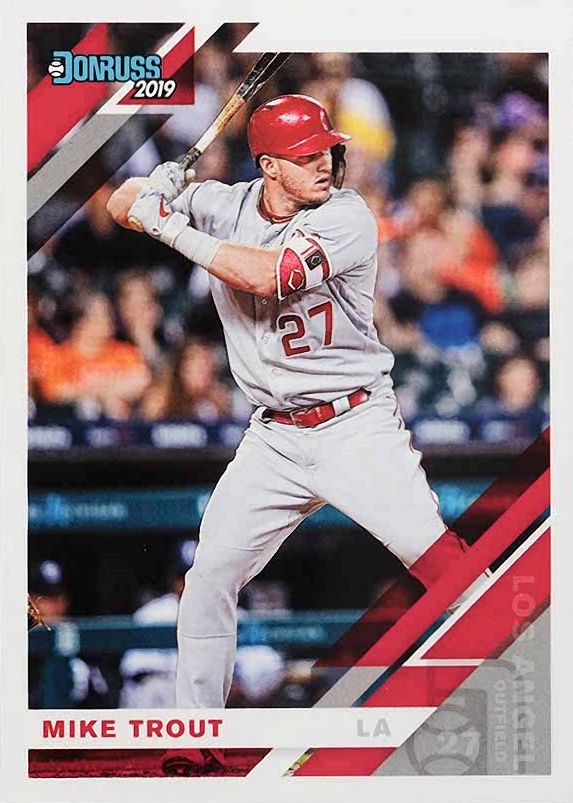 2019 Panini Donruss Mike Trout #170 Baseball Card