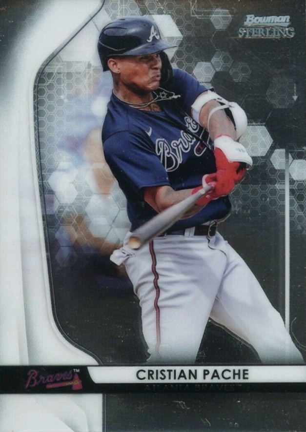 2020 Bowman Sterling Cristian Pache #BPR30 Baseball Card