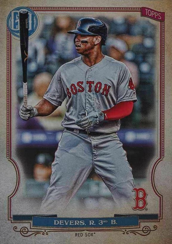 2020 Topps Gypsy Queen Rafael Devers #136 Baseball Card