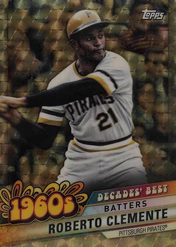 2020 Topps Decades' Best Chrome Roberto Clemente #DBC29 Baseball Card