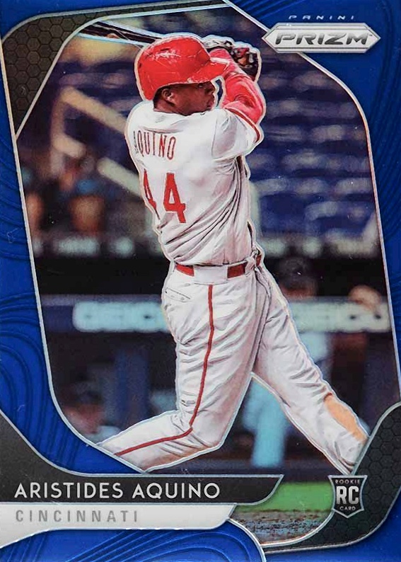 2020 Panini Prizm Aristides Aquino #140 Baseball Card