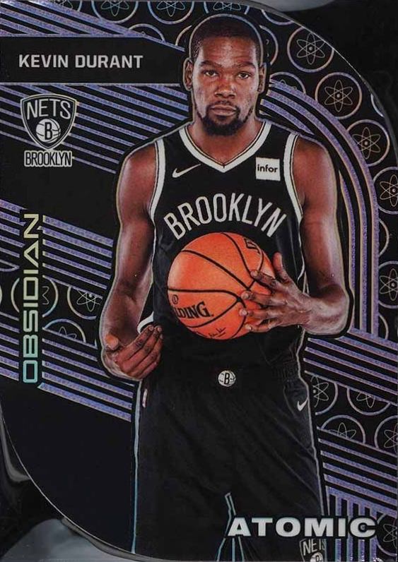 2019 Panini Obsidian Atomic  Kevin Durant #12 Basketball Card