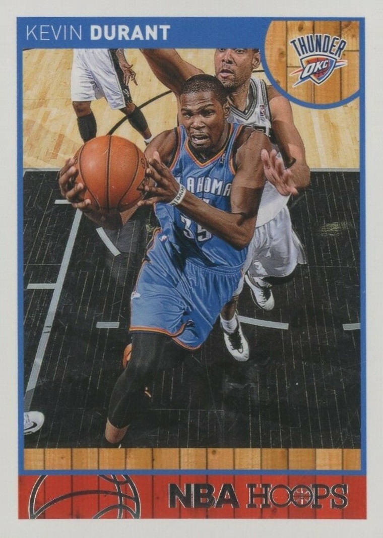 2013 Panini Hoops Kevin Durant #73 Basketball Card