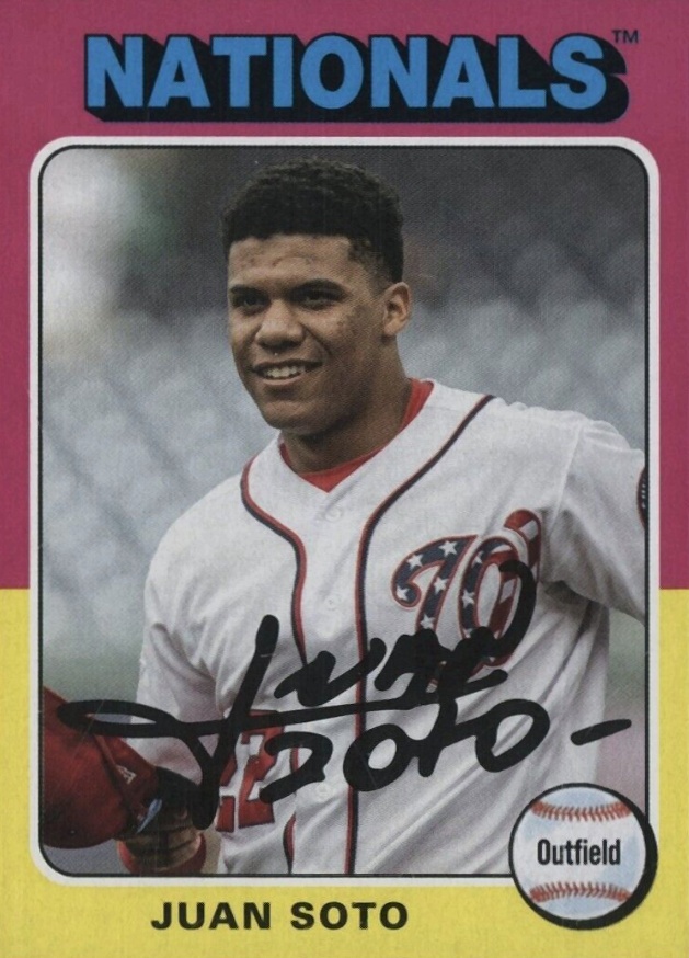 2019 Topps Archives Juan Soto #119 Baseball Card