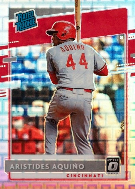 2020 Panini Donruss Optic Aristides Aquino #39 Baseball Card