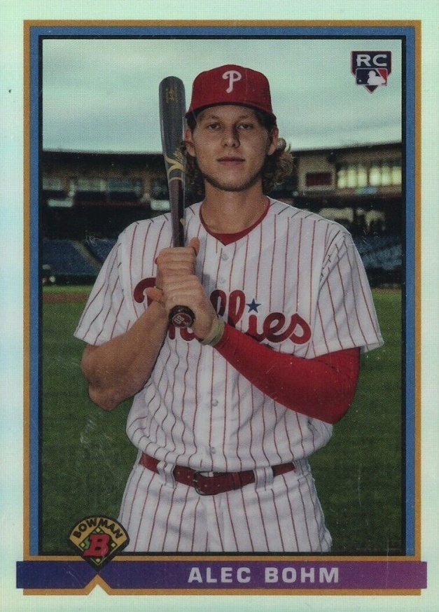 2021 Bowman Chrome 1991 Bowman Alec Bohm #AB Baseball Card