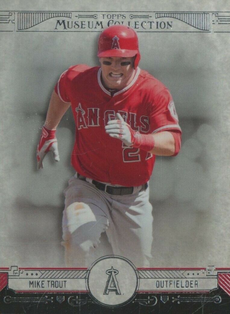 2015 Topps Museum Collection Mike Trout #51 Baseball Card