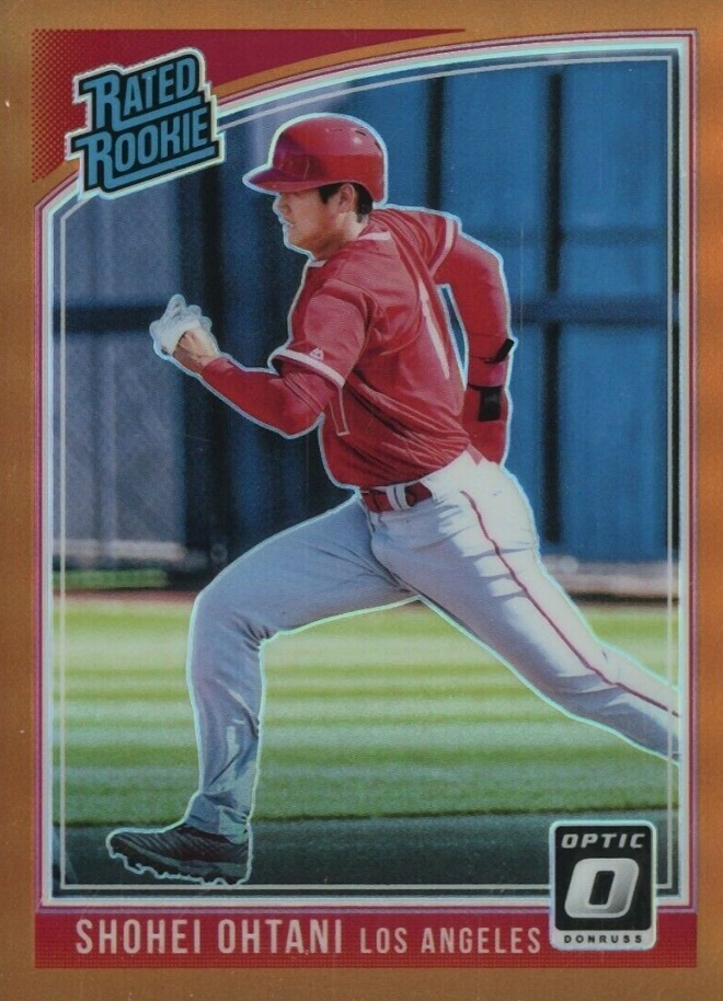 2018 Panini Donruss Optic Shohei Ohtani #56 Baseball Card