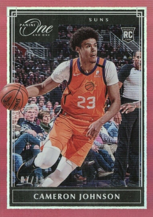 2019 Panini One and One Cameron Johnson #101 Basketball Card