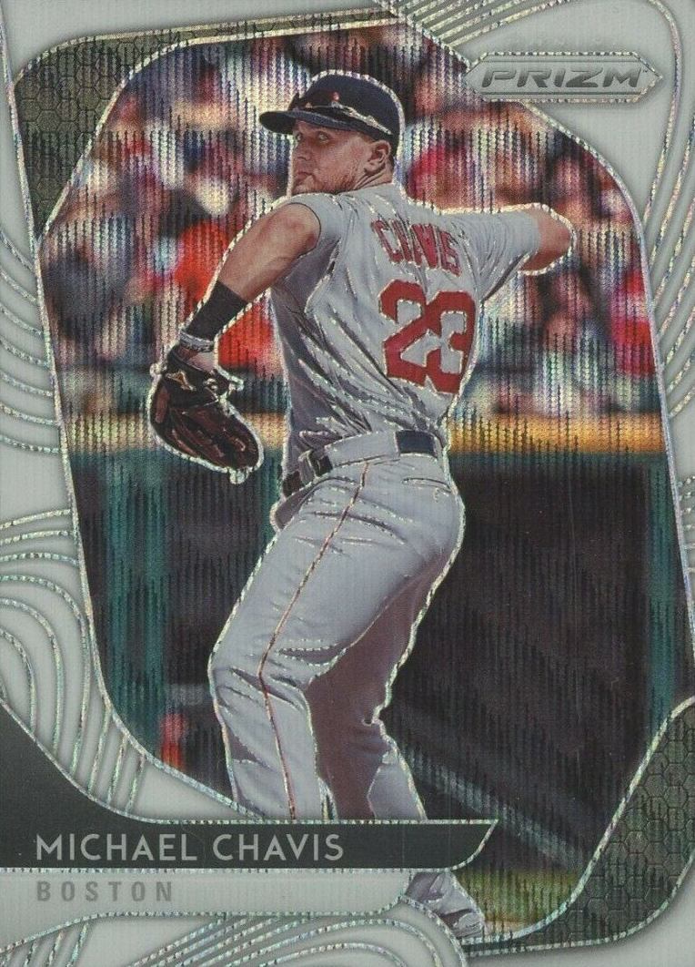 2020 Panini Prizm Michael Chavis #91 Baseball Card