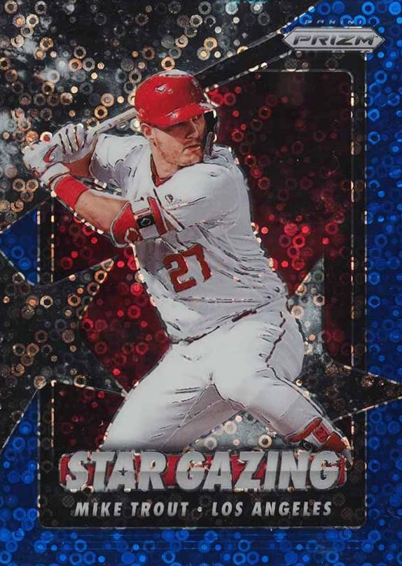 2020 Panini Prizm Star Gazing Mike Trout #SG1 Baseball Card