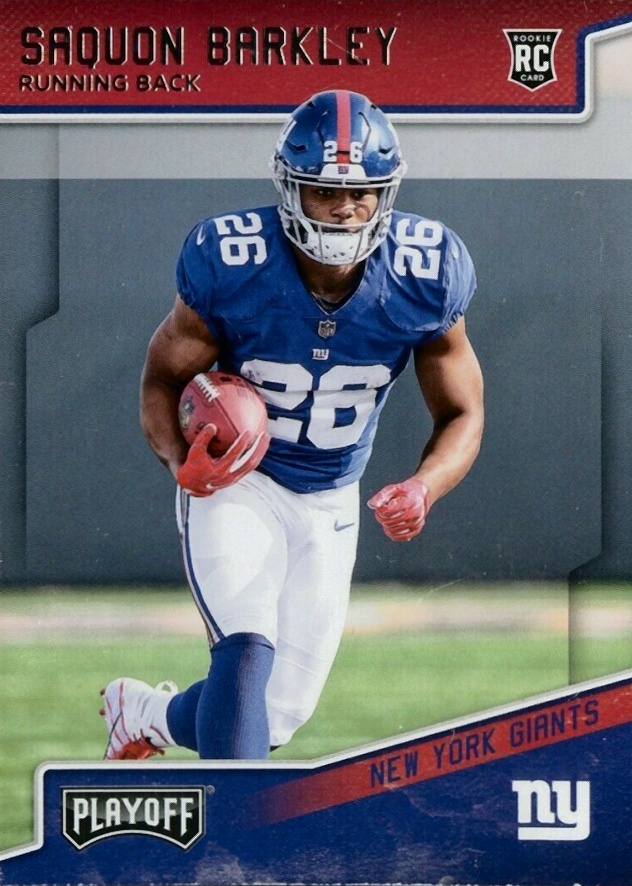 2018 Panini Playoff Saquon Barkley #201 Football Card