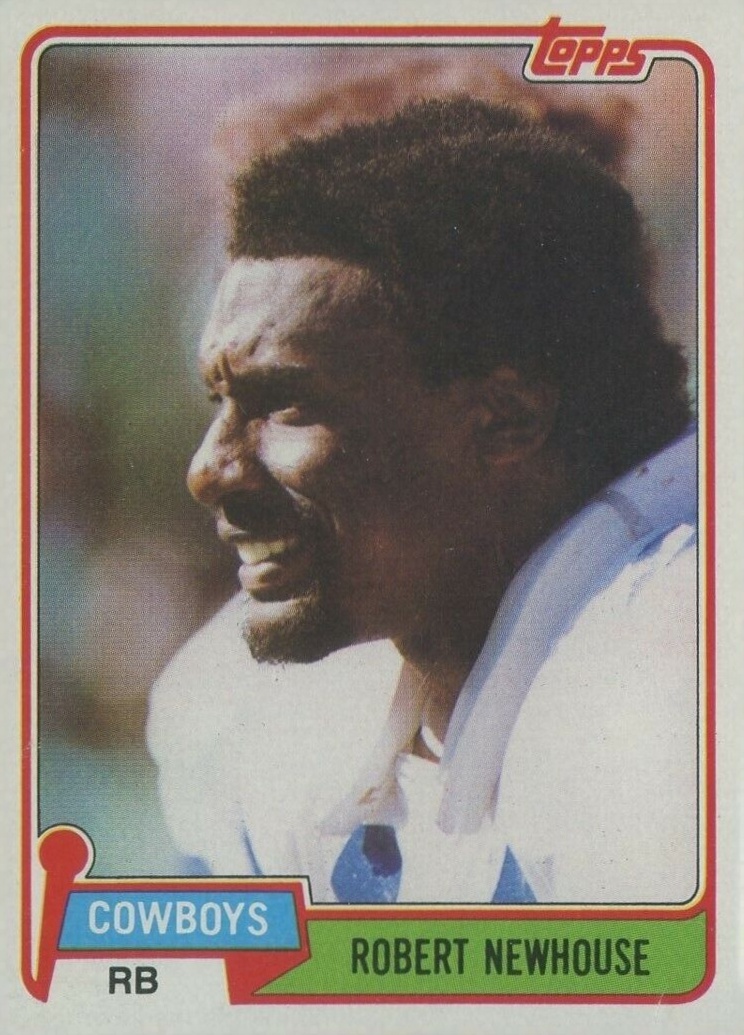 1981 Topps Robert Newhouse #71 Football Card