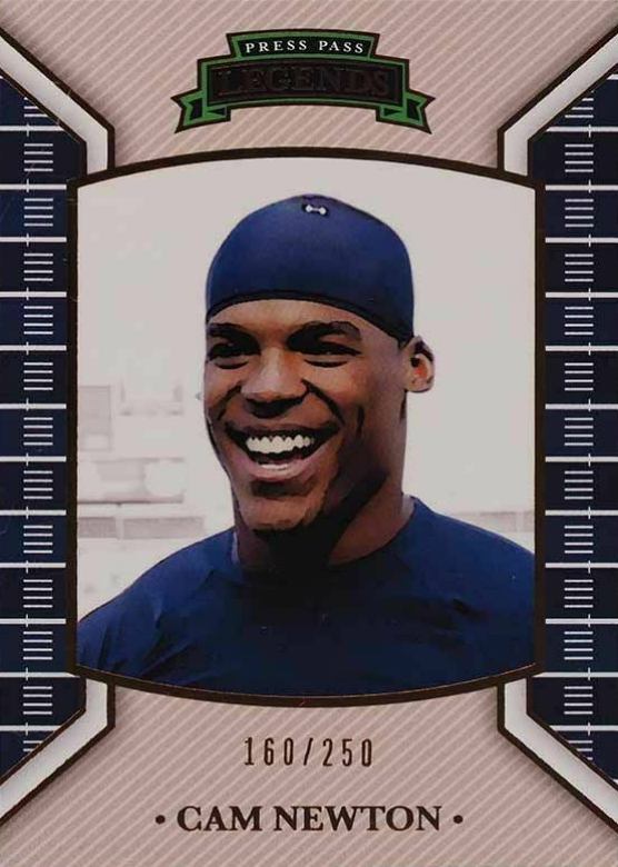 2011 Press Pass Legends Cam Newton #91 Football Card