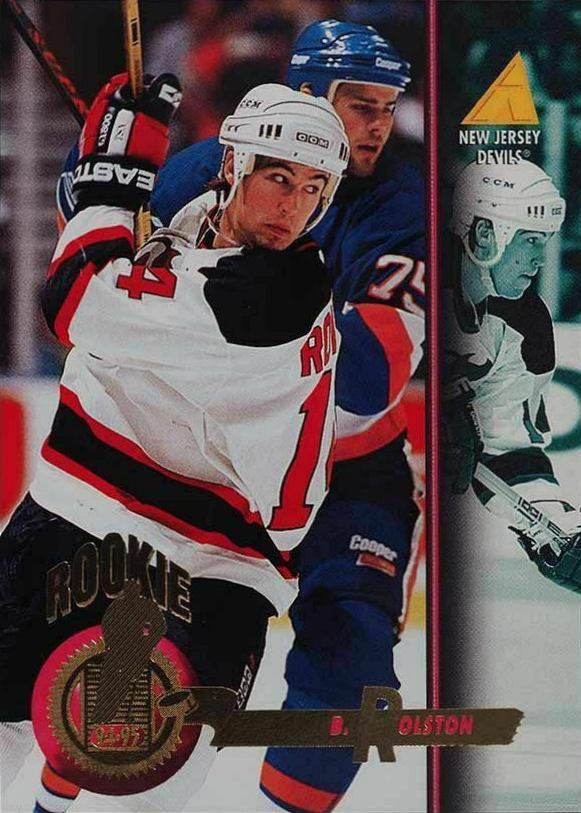 1994 Pinnacle Brian Rolston #255 Hockey Card