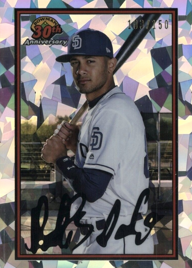 2019 Bowman 30th Anniversary Chrome Fernando Tatis Jr. #FTJ Baseball Card