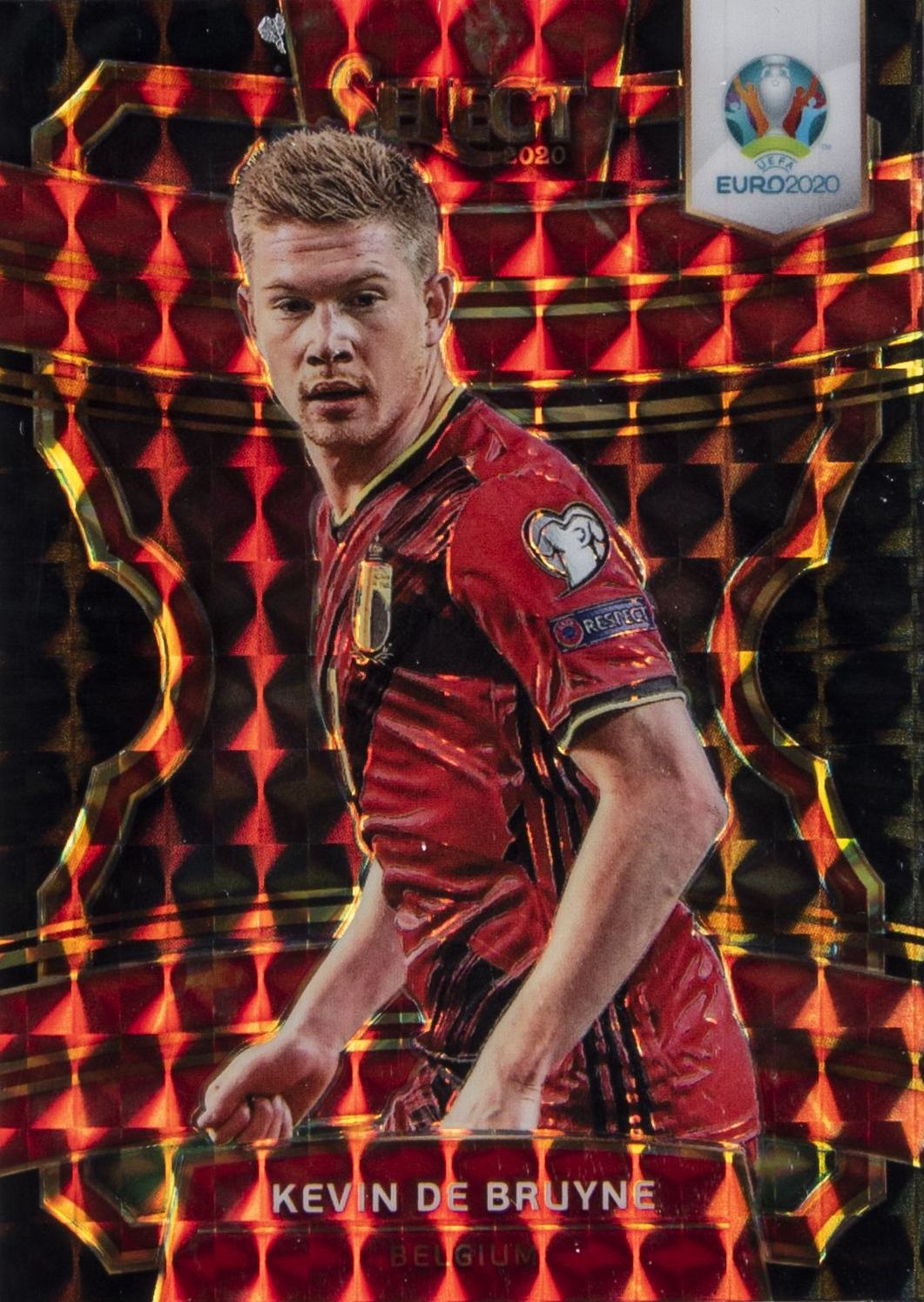 2020 Panini Select UEFA Euro Kevin de Bruyne #27 Soccer Card