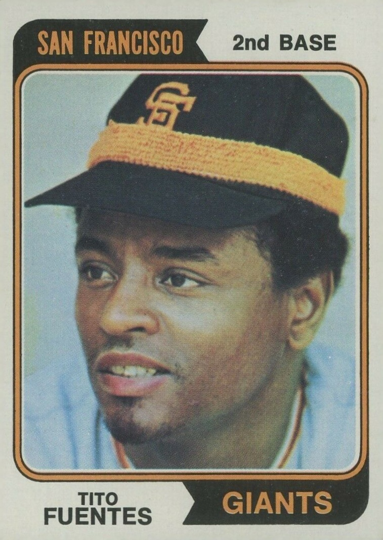 1974 Topps Tito Fuentes #305 Baseball Card