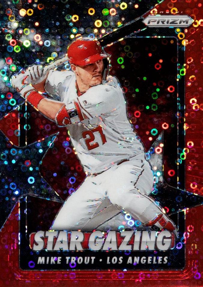 2020 Panini Prizm Star Gazing Mike Trout #SG1 Baseball Card