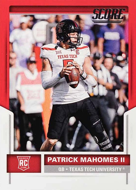 2017 Panini Score Patrick Mahomes II #403 Football Card