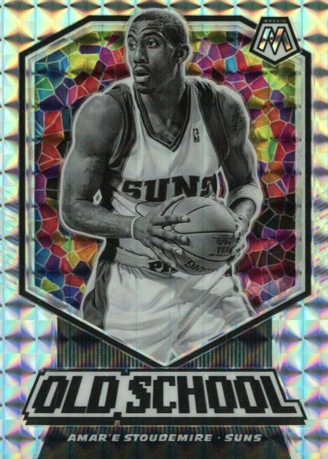 2019 Panini Mosaic Old School Amar'e Stoudemire #15 Basketball Card