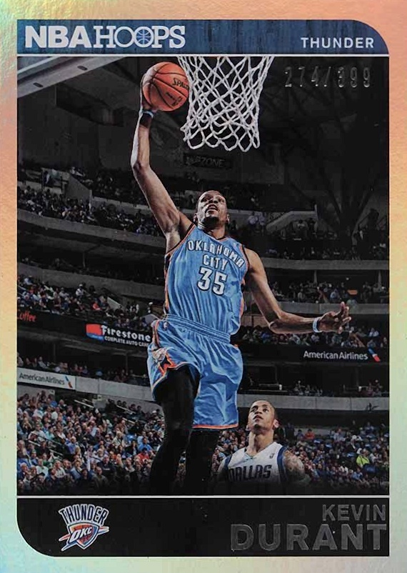 2014 Panini Hoops Kevin Durant #212 Basketball Card