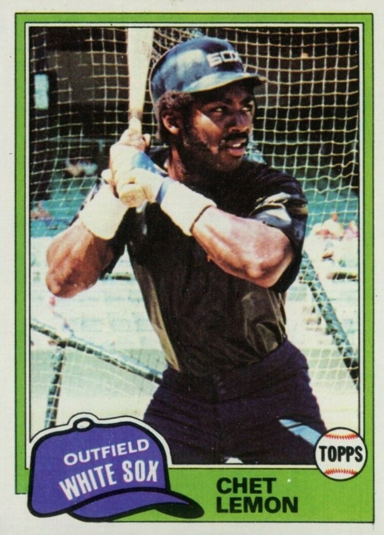 1981 Topps Chet Lemon #242 Baseball Card