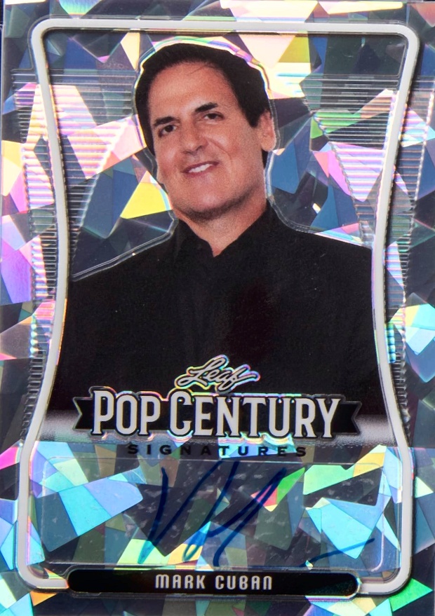 2020 Leaf Metal Pop Century Autograph Mark Cuban #BAMC1 Non-Sports Card