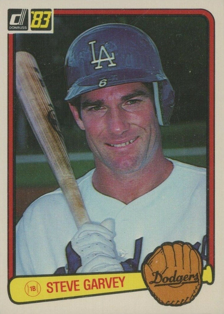 1983 Donruss Steve Garvey #488 Baseball Card