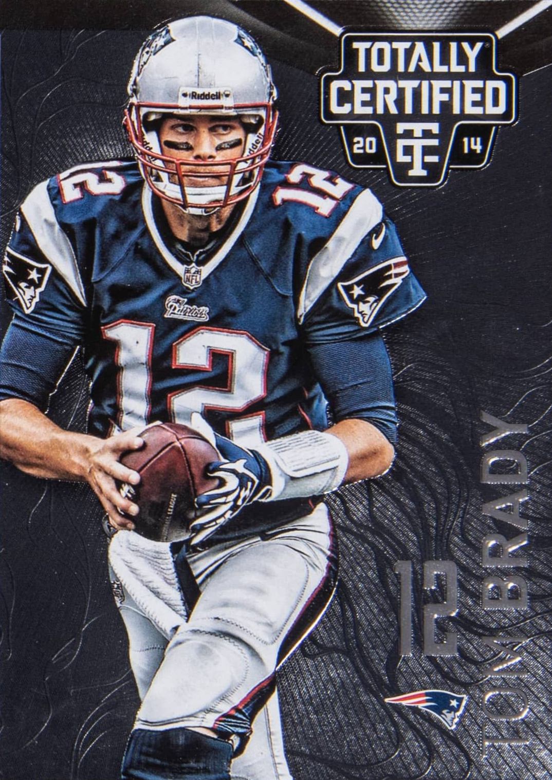 2014 Panini Totally Certified Tom Brady #57 Football Card