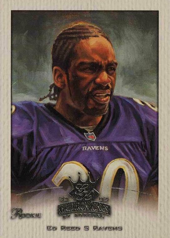 2002 Donruss Gridiron Kings Ed Reed #148 Football Card