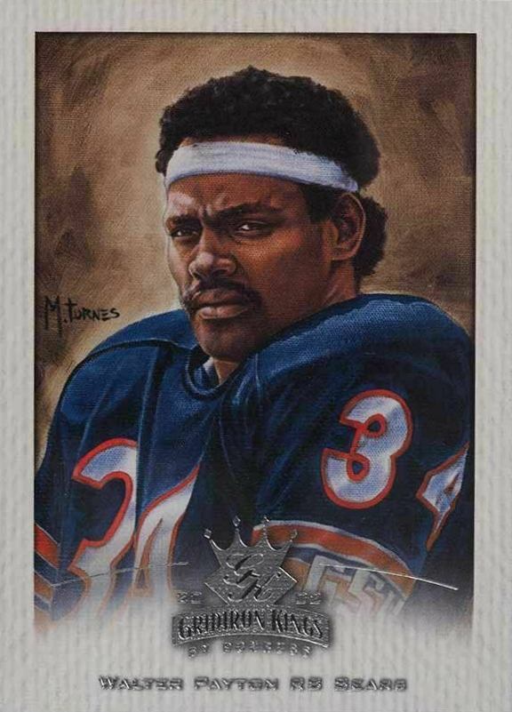 2002 Donruss Gridiron Kings Walter Payton #171 Football Card