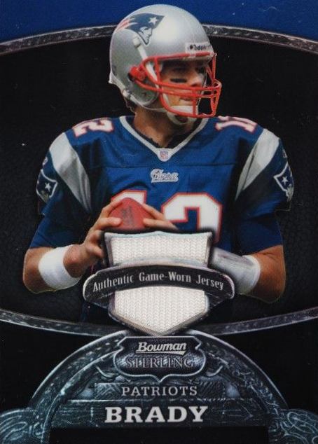 2008 Bowman Sterling Tom Brady #52 Football Card