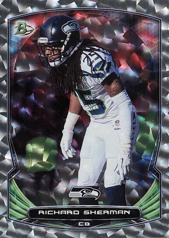 2014 Bowman Richard Sherman #74 Football Card