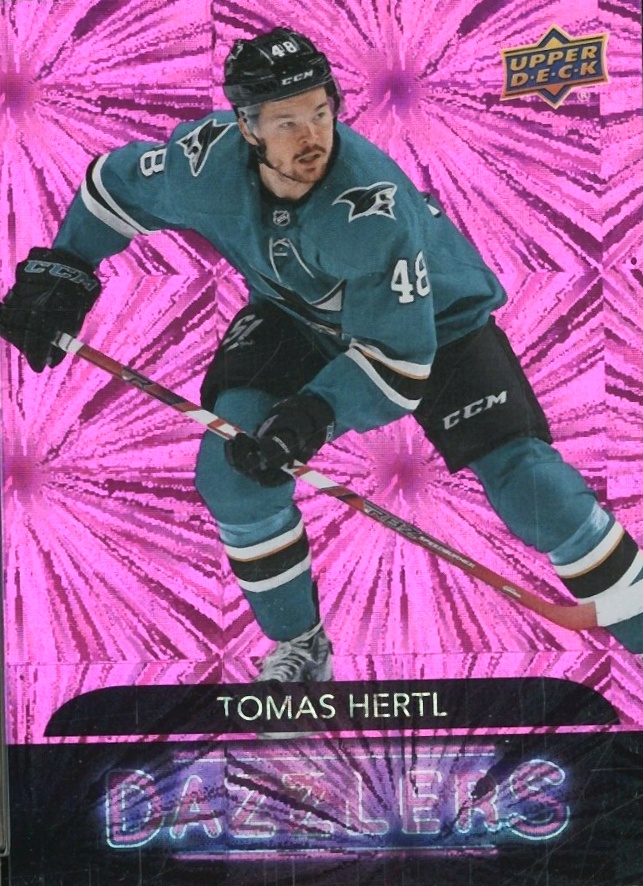 2020 Upper Deck Dazzlers Tomas Hertl #DZ35 Hockey Card