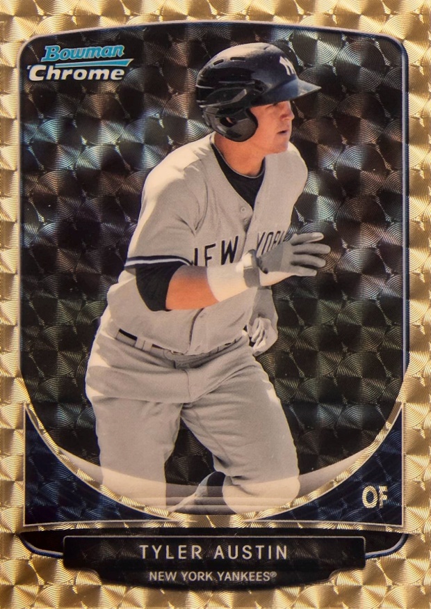 2013 Bowman Chrome Draft Picks & Prospects Top Prospects Tyler Austin #TP-2 Baseball Card