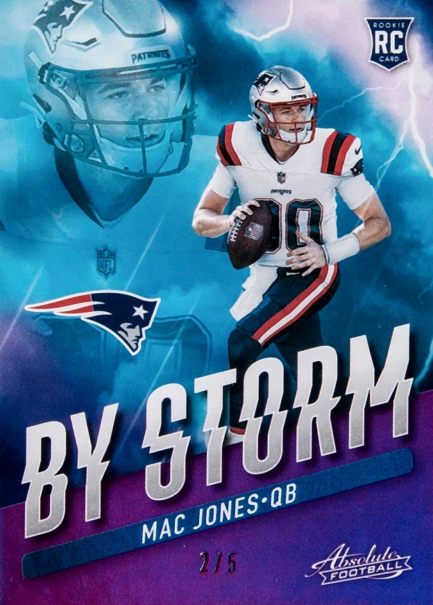 2021 Panini Absolute By Storm Mac Jones #BST9 Football Card