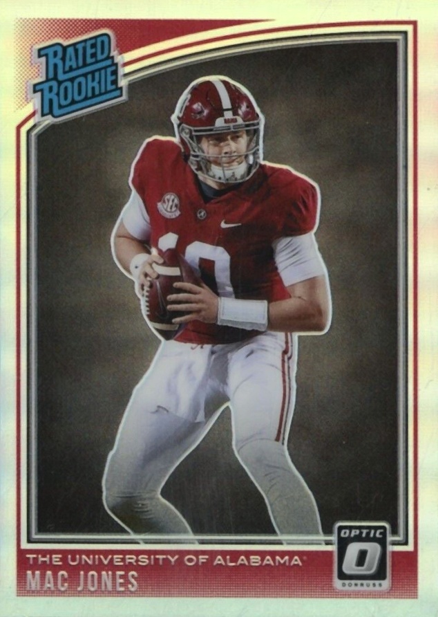 2021 Panini Chronicles Draft Picks Mac Jones #209 Football Card