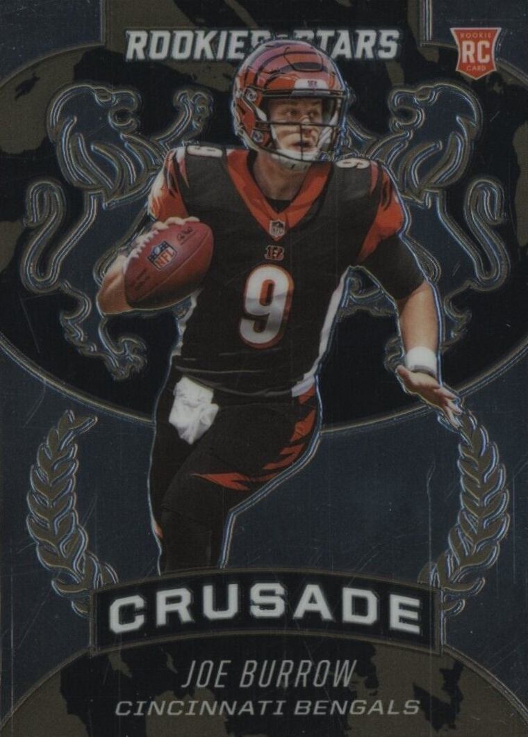 2020 Panini Rookies & Stars Crusade Joe Burrow #CR21 Football Card