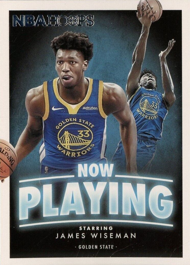 2020 Panini Hoops Now Playing James Wiseman #SS2 Basketball Card