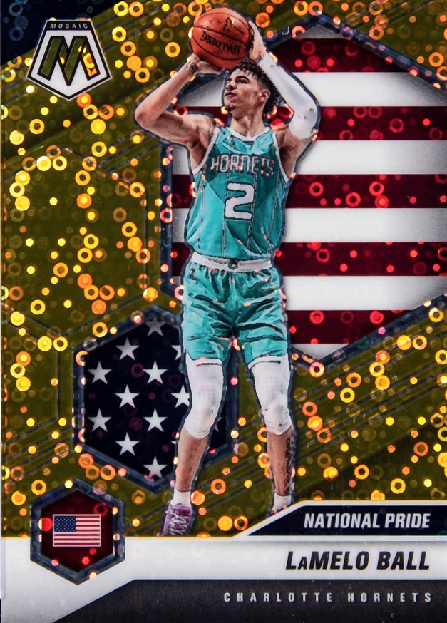 2020  Panini Mosaic LaMelo Ball #257 Basketball Card