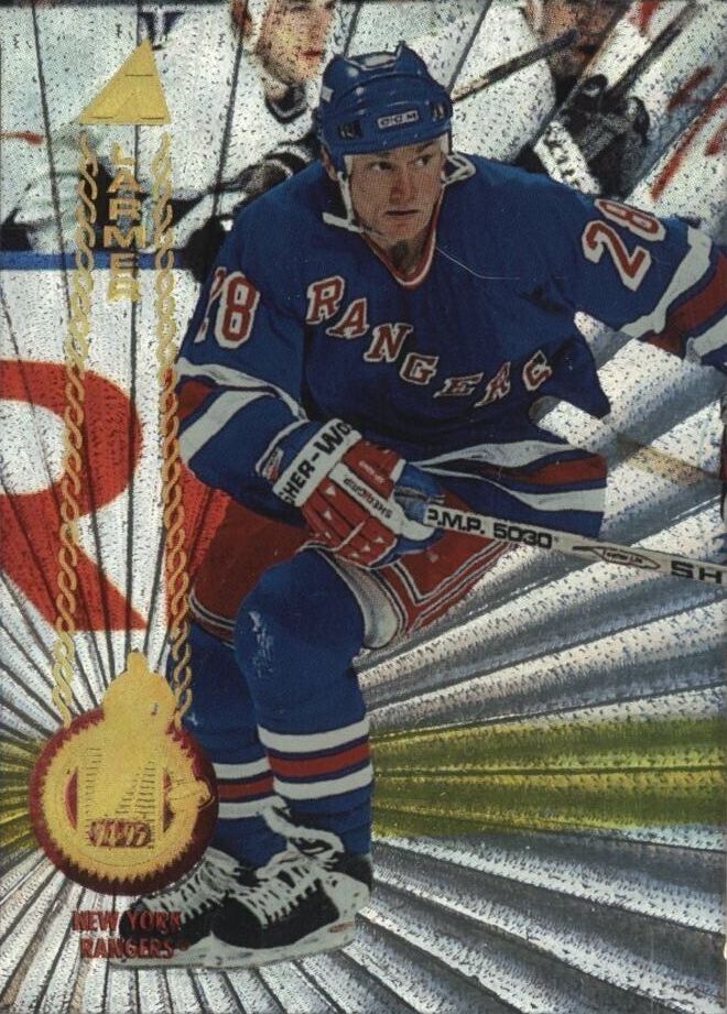 1994 Pinnacle Steve Larmer #88 Hockey Card