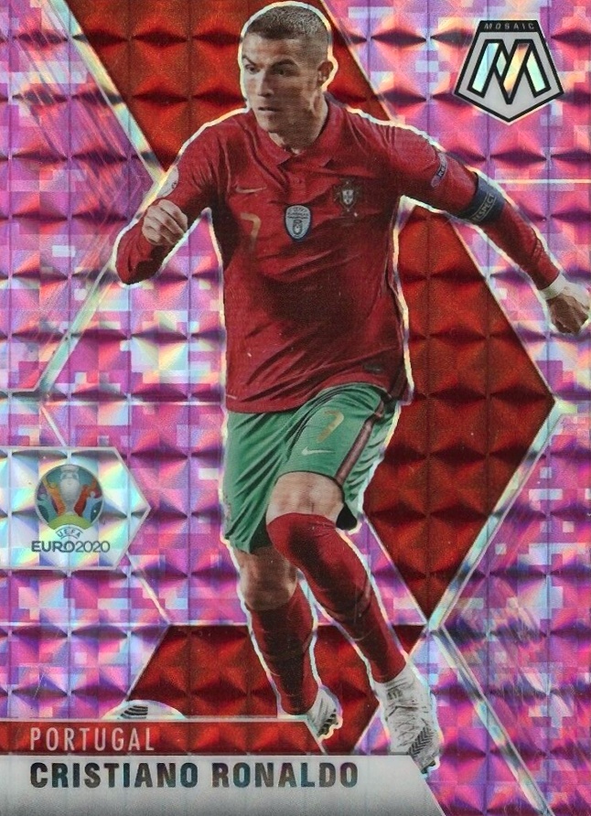 2020 Panini Mosaic UEFA Euro 2020 Cristiano Ronaldo #160 Soccer Card