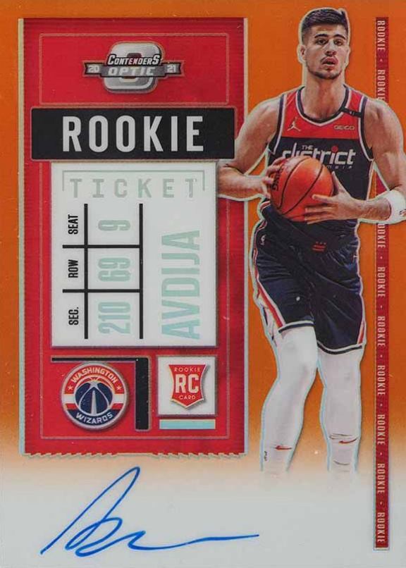 2020 Panini Contenders Optic Deni Avdija #110 Basketball Card