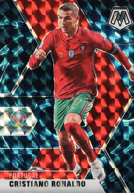 2020 Panini Mosaic UEFA Euro 2020 Cristiano Ronaldo #160 Soccer Card