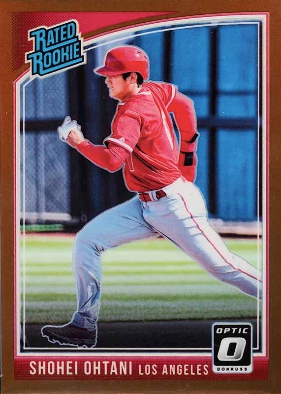 2018 Panini Donruss Optic Shohei Ohtani #56 Baseball Card