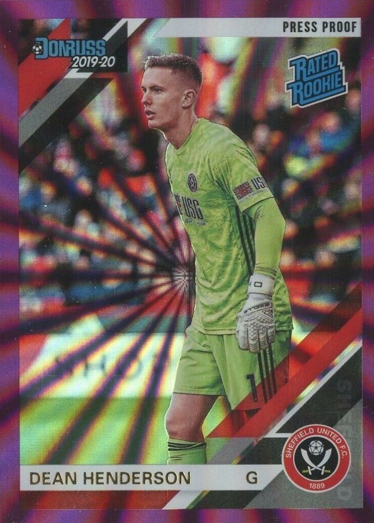 2019 Panini Chronicles Dean Henderson #139 Soccer Card