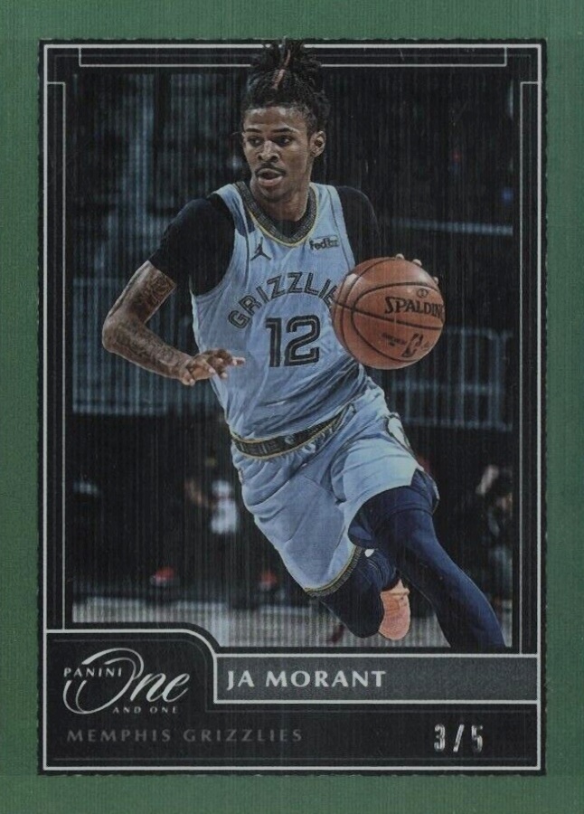 2020 Panini One and One Ja Morant #95 Basketball Card